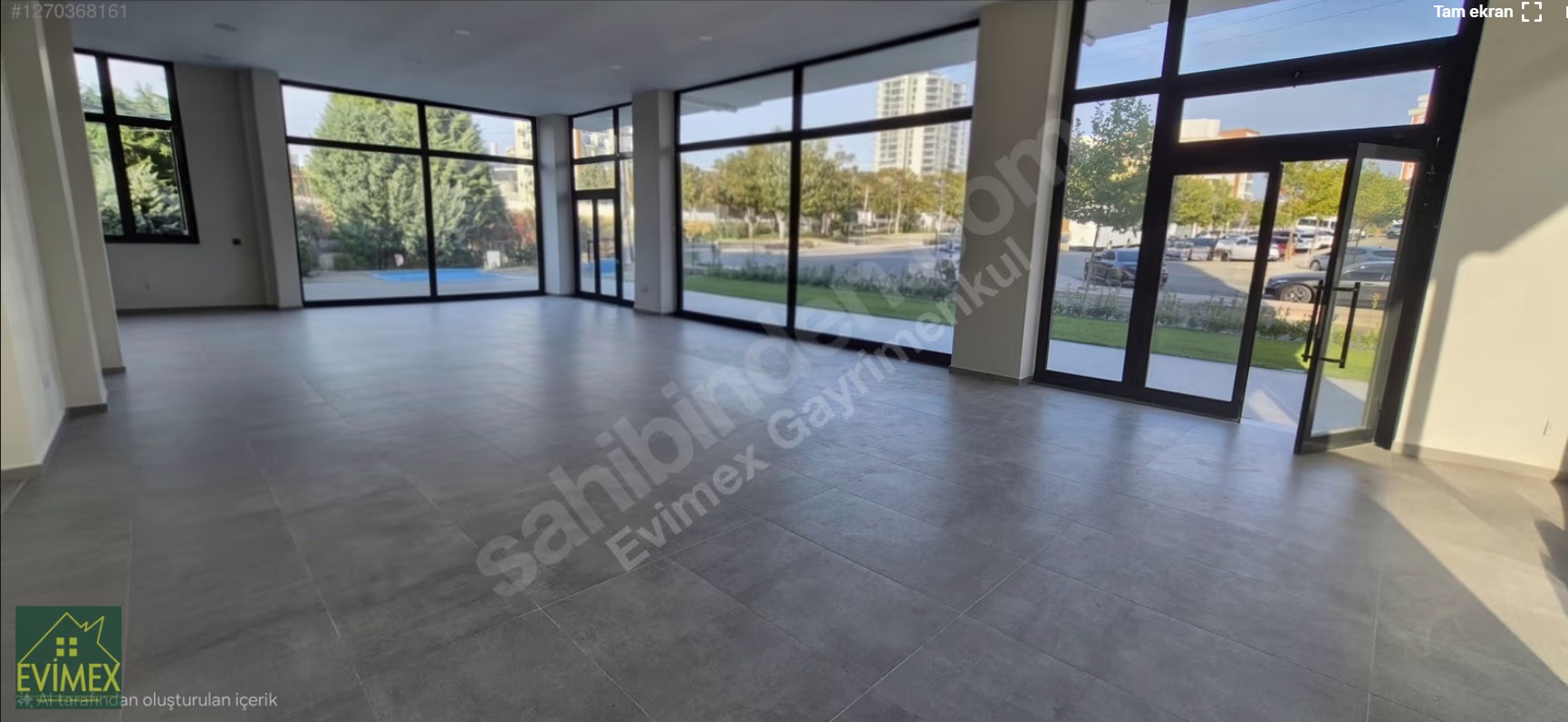 Çorlu Alipaşa'da 140 m² Kapalı 240 m² Bahçeli Kiralık Dükkan
