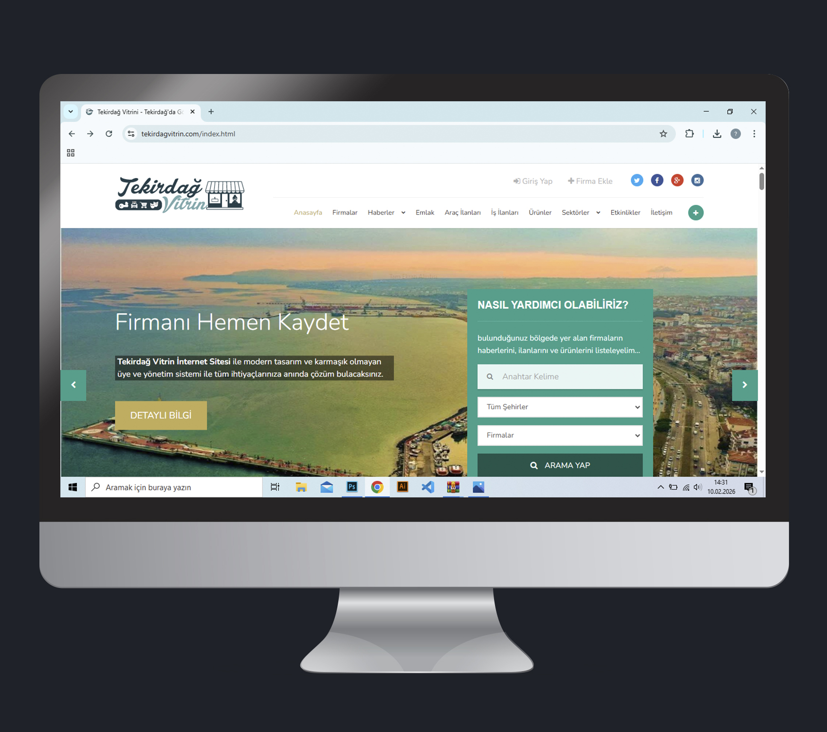 Tekirdağ Web Tasarım Hizmetleri