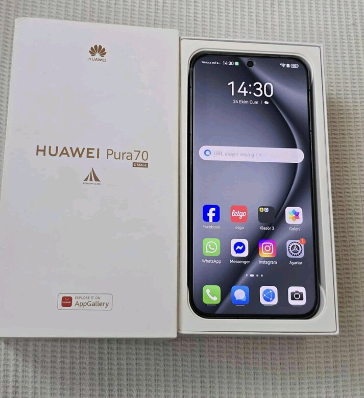 Huawei Pura 70 TR 5G (12+12/256) (TAKAS OLUR) (GARANTİLİ)